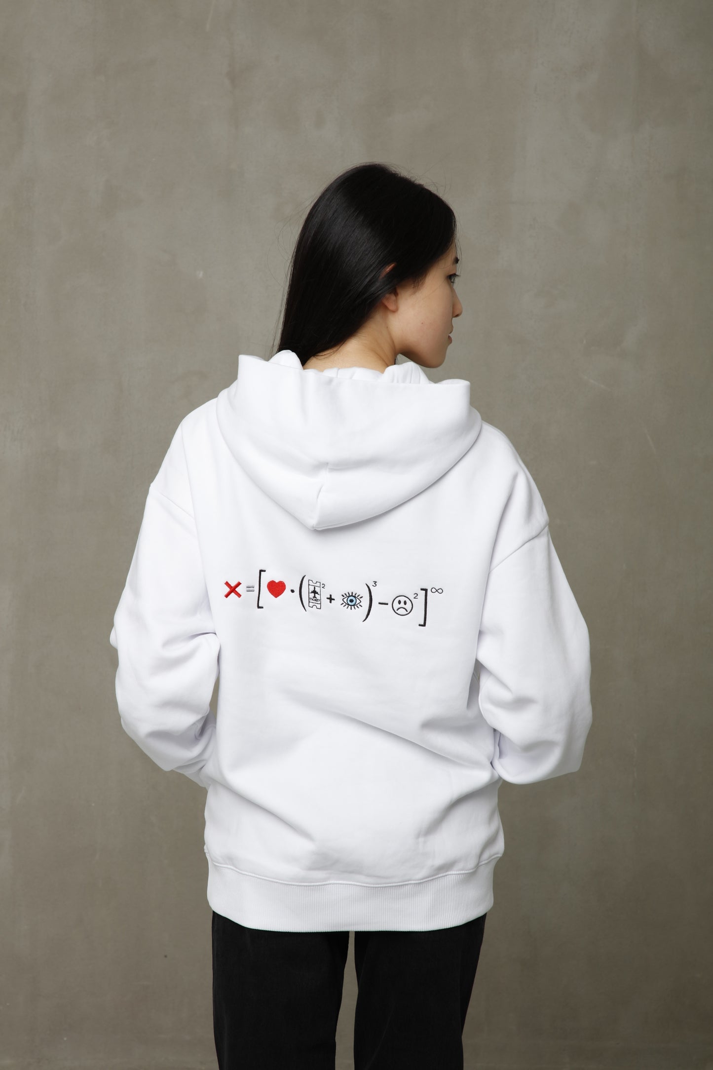 Felpa donna con cappuccio oversize ecosostenibile - Viaggio