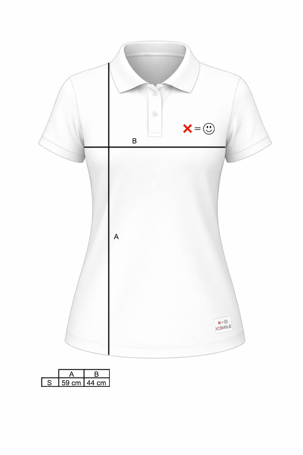 Polo donna manica corta ecosostenibile - CUSTOM