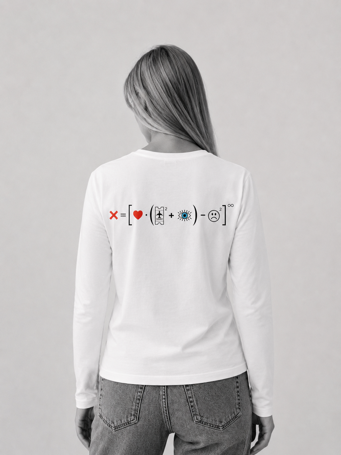 T-shirt donna ecosostenibile manica lunga - Viaggio