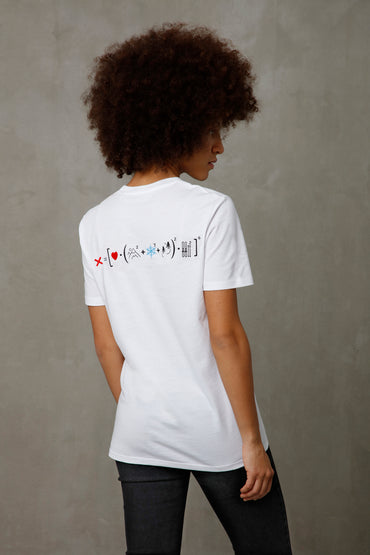 T-shirt donna manica corta ecosostenibile