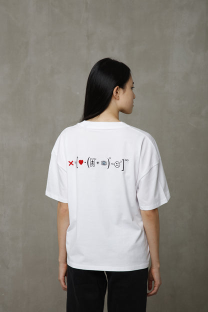 T-shirt donna ecosostenibile oversize - Viaggio