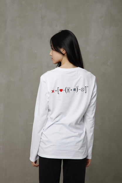T-shirt donna ecosostenibile manica lunga - Viaggio