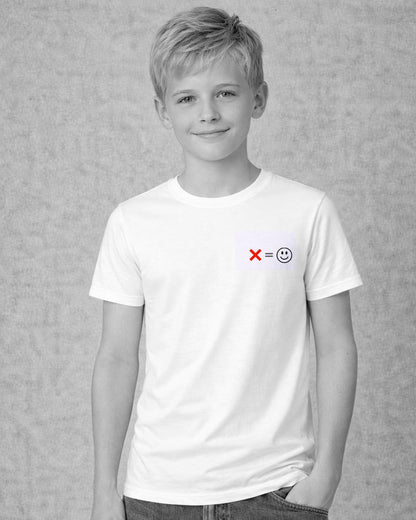 T-shirt bambino manica corta ecosostenibile - CUSTOM