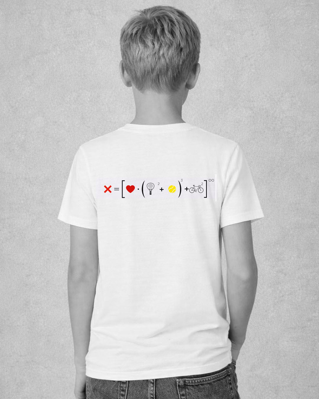T-shirt bambino manica corta ecosostenibile - CUSTOM