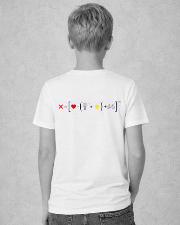 T-shirt bambino manica corta ecosostenibile - CUSTOM