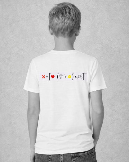 T-shirt bambino manica corta ecosostenibile - CUSTOM