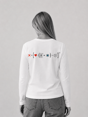 T-shirt donna ecosostenibile manica lunga - Viaggio