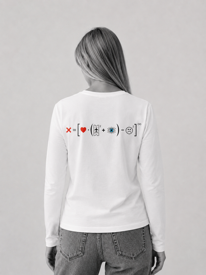 T-shirt donna ecosostenibile manica lunga - Viaggio