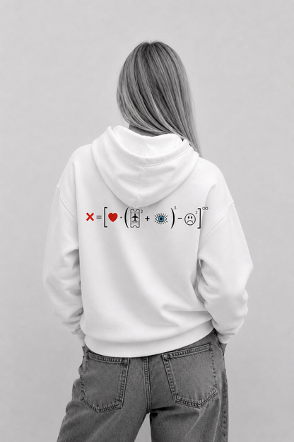 Felpa donna con cappuccio oversize ecosostenibile - Viaggio
