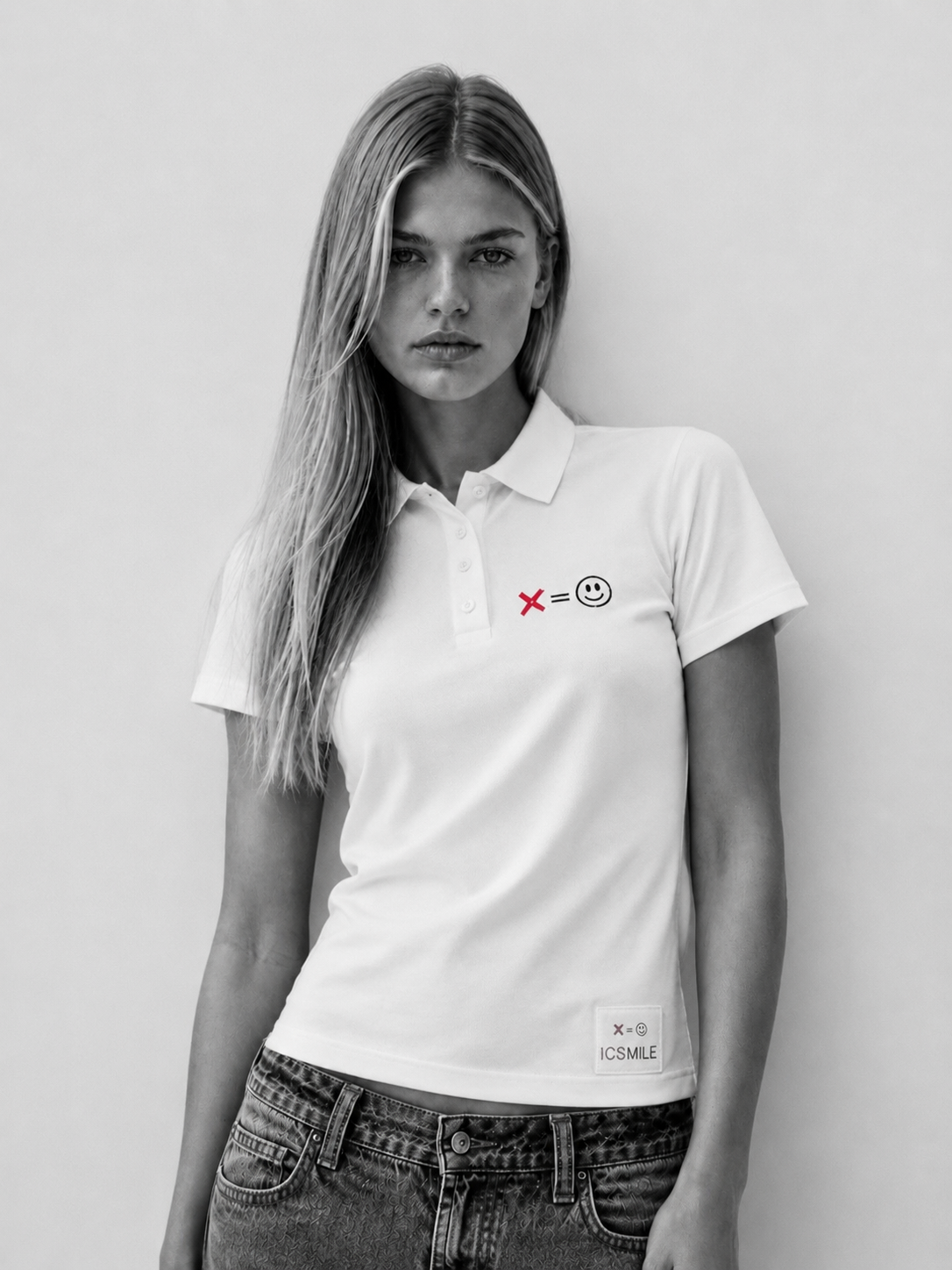 Polo donna manica corta ecosostenibile - CUSTOM
