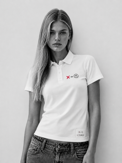 Polo donna manica corta ecosostenibile - CUSTOM