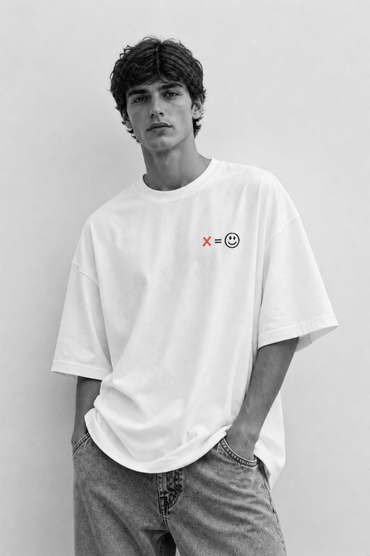 T-shirt uomo ecosostenibile oversize - CUSTOM