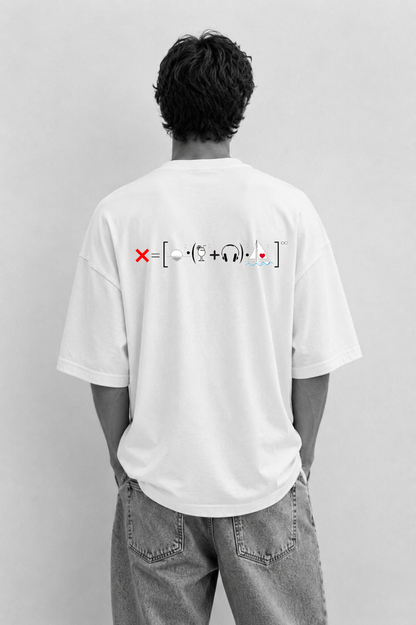 T-shirt uomo ecosostenibile oversize - CUSTOM