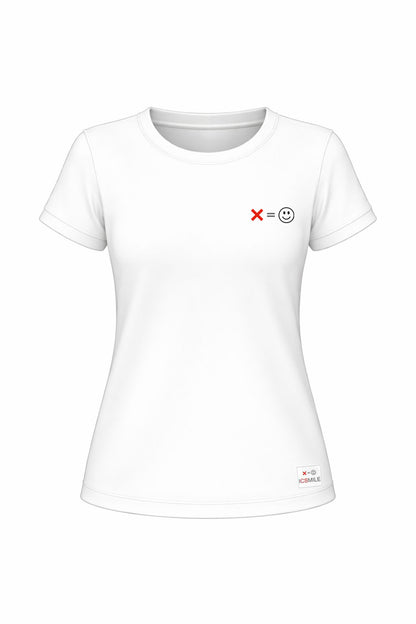 T-shirt donna manica corta ecosostenibile - CUSTOM