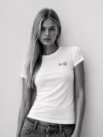 T-shirt donna manica corta ecosostenibile - CUSTOM