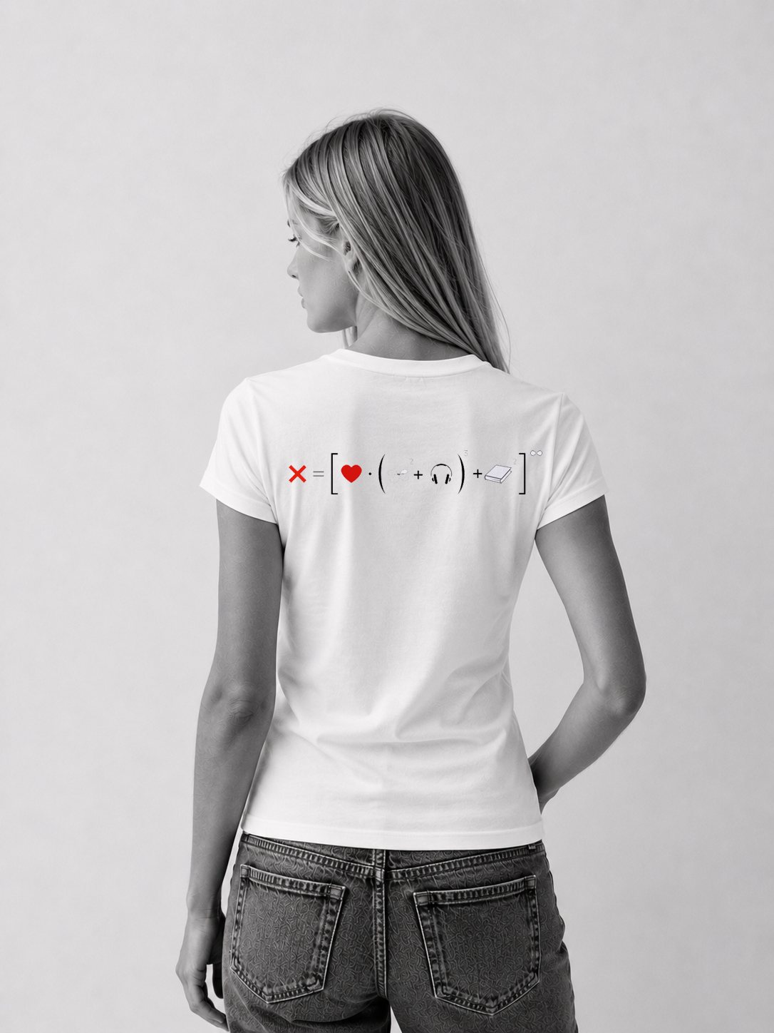 T-shirt donna manica corta ecosostenibile - CUSTOM