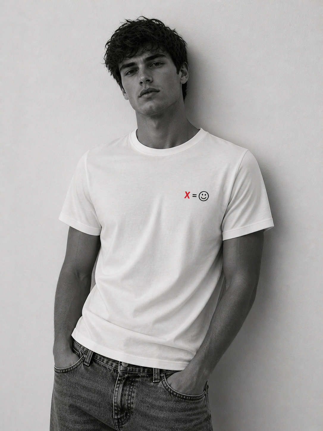 T-shirt uomo manica corta ecosostenibile - CUSTOM