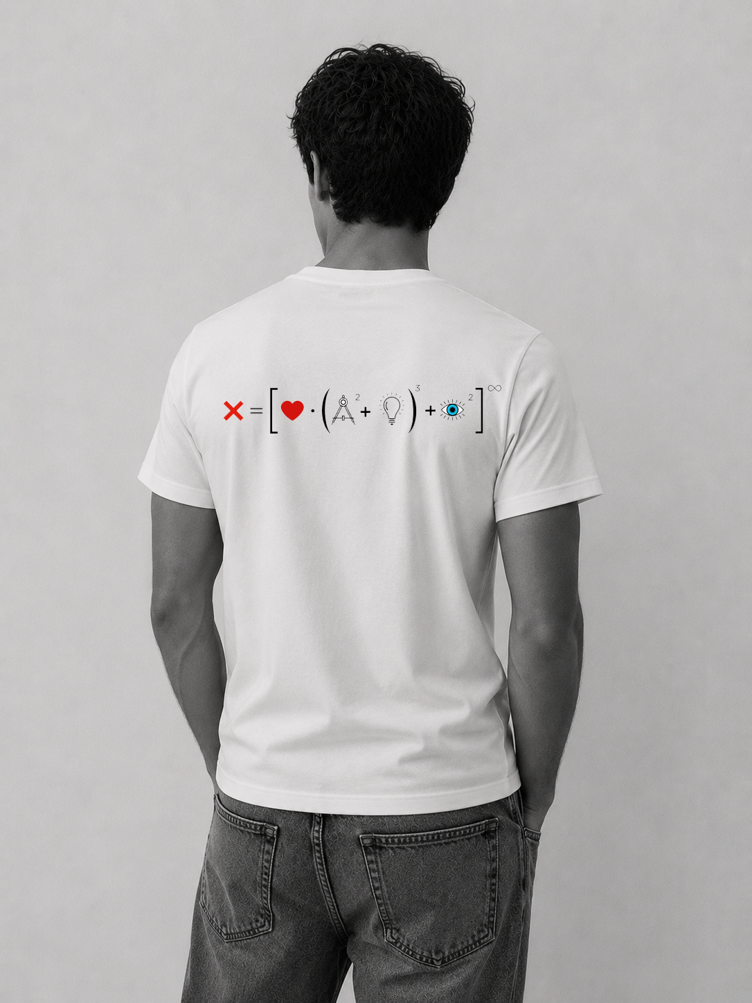 T-shirt uomo manica corta ecosostenibile - CUSTOM
